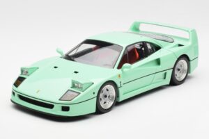 Ferrari F40 Ментово Зелено Kyosho 1:18 08416MG Метал — снимка 3 от 10