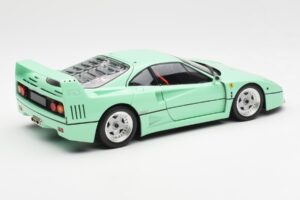 Ferrari F40 Ментово Зелено Kyosho 1:18 08416MG Метал — снимка 4 от 10