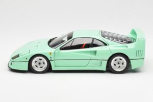 Ferrari F40 Ментово Зелено Kyosho 1:18 08416MG Метал — снимка 6 от 10