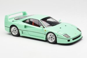 Ferrari F40 Ментово Зелено Kyosho 1:18 08416MG Метал — снимка 8 от 10