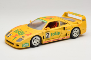 Ferrari F40 Totip Jolly Club #2 Жълт Bburago 1:18 3332-Y1 Метал