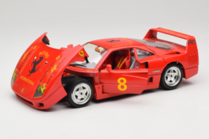 Ferrari F40 #8 Bevro International Червен 1987 Bburago 1:18 3332-P3 Метал — снимка 2 от 8