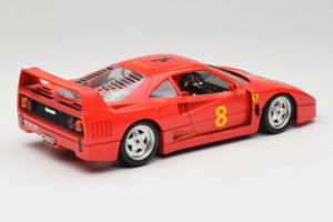 Ferrari F40 #8 Bevro International Червен 1987 Bburago 1:18 3332-P3 Метал — снимка 3 от 8
