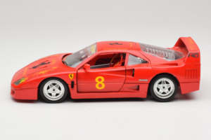 Ferrari F40 #8 Bevro International Червен 1987 Bburago 1:18 3332-P3 Метал — снимка 4 от 8