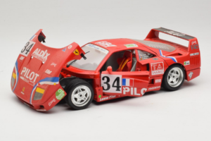 Ferrari F40 LM Pilot #34 Ferte / Thavenin / Palau 24 Hours of Le Mans 1995 Червен Bburago 1:18 3032-P3 Метал — снимка 2 от 8