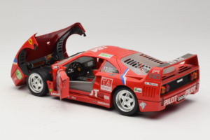 Ferrari F40 LM Pilot #34 Ferte / Thavenin / Palau 24 Hours of Le Mans 1995 Червен Bburago 1:18 3032-P3 Метал — снимка 5 от 8
