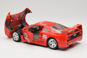 Ferrari F40 #56 Pilot Червен 1987 Bburago 1:18 3332-P2 Метал — снимка 5 от 8