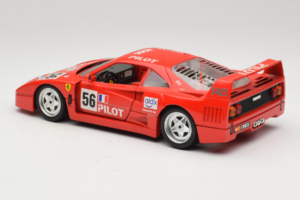 Ferrari F40 #56 Pilot Червен 1987 Bburago 1:18 3332-P2 Метал — снимка 7 от 8