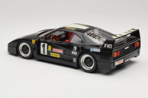 Ferrari F40 Pirelli Agip #1 Черен Bburago 1:18 3332-B1 Метал — снимка 7 от 8