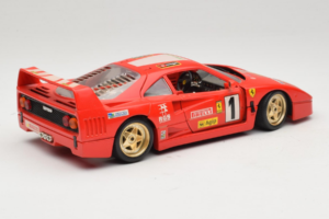 Ferrari F40 Pirelli Agip #1 Ferrari Club Italia Червен Bburago 1:18 3032-P2 Метал — снимка 3 от 8