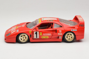 Ferrari F40 Pirelli Agip #1 Ferrari Club Italia Червен Bburago 1:18 3032-P2 Метал — снимка 4 от 8