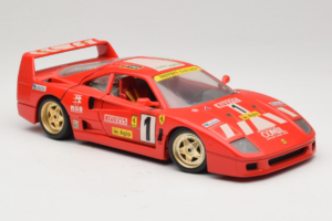 Ferrari F40 Pirelli Agip #1 Ferrari Club Italia Червен Bburago 1:18 3032-P2 Метал — снимка 6 от 8