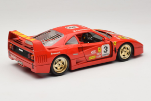 Ferrari F40 #3 Pirelli Червен 1987 Bburago 1:18 3332-P4 Метал — снимка 3 от 8