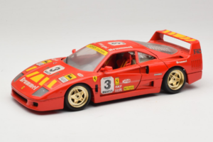 Ferrari F40 #3 Pirelli Червен 1987 Bburago 1:18 3332-P4 Метал