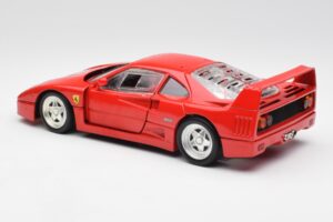 Ferrari F40 Червен Hot Wheels 1:18 23911 Метал — снимка 7 от 8