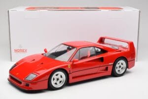 Ferrari F40 Червен Norev 1:12 127900 Метал — снимка 6 от 6