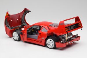 Ferrari F40 Червен Bburago 1:18 3332 Метал — снимка 5 от 8
