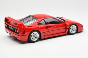 Ferrari F40 Червен Kyosho 1:18 08416R2 Метал — снимка 4 от 10