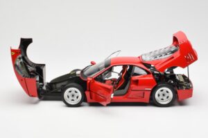 Ferrari F40 Червен Kyosho 1:18 08416R2 Метал — снимка 5 от 10