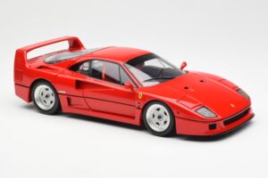Ferrari F40 Червен Kyosho 1:18 08416R2 Метал — снимка 8 от 10