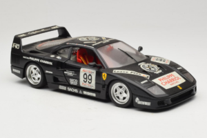 Ferrari F40 Seco #99 Lesseps / Charriol / Balandras Черен Bburago 1:18 3032-B3 Метал — снимка 6 от 8