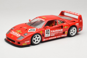 Ferrari F40 #40 T. Ohta / A. Reid Taisan Червен 1987 Bburago 1:18 3022-T1 Метал