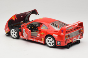 Ferrari F40 #40 T. Ohta / A. Reid Taisan Червен 1987 Bburago 1:18 3022-T1 Метал — снимка 5 от 8