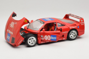 Ferrari F40 #40 the0123 Червен 1987 Bburago 1:18 3332-P5 Метал — снимка 2 от 8