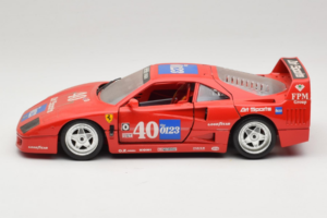 Ferrari F40 #40 the0123 Червен 1987 Bburago 1:18 3332-P5 Метал — снимка 4 от 8