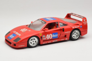 Ferrari F40 #40 the0123 Червен 1987 Bburago 1:18 3332-P5 Метал