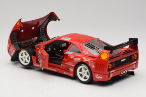 Ferrari F40 LM Unisys #59 Ota / P. Nappi / R. Donovan 24 Hours of Le Mans 1996 Bburago 1:18 3032-U1 Метал — снимка 5 от 8
