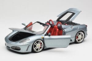 Ferrari F430 Spider Blue Metallic Hot Wheels 1:18 H3074 Метал — снимка 2 от 8