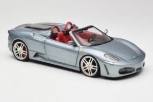 Ferrari F430 Spider Blue Metallic Hot Wheels 1:18 H3074 Метал — снимка 6 от 8