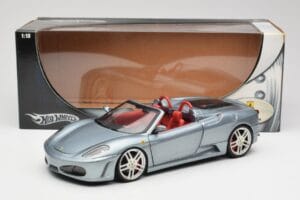Ferrari F430 Spider Blue Metallic Hot Wheels 1:18 H3074 Метал — снимка 8 от 8