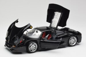 Ferrari F50 Черен Hot Wheels 1:18 23910 Метал — снимка 2 от 8