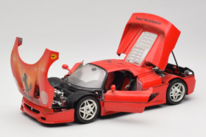 Ferrari F50 Braccio & Gotz M. Schumacher Издание с Автограф Bburago 1:18 MS Метал — снимка 2 от 8