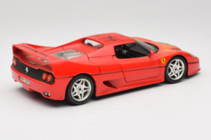 Ferrari F50 Braccio & Gotz M. Schumacher Издание с Автограф Bburago 1:18 MS Метал — снимка 3 от 8