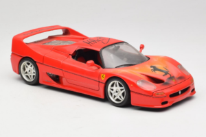 Ferrari F50 Braccio & Gotz M. Schumacher Издание с Автограф Bburago 1:18 MS Метал — снимка 6 от 8