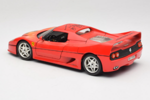 Ferrari F50 Braccio & Gotz M. Schumacher Издание с Автограф Bburago 1:18 MS Метал — снимка 7 от 8