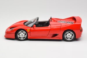 Ferrari F50 Кабриолет Червен Bburago 1:18 3352 Метал — снимка 4 от 8