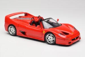 Ferrari F50 Кабриолет Червен Bburago 1:18 3352 Метал — снимка 6 от 8