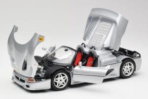 Ferrari F50 Кабриолет Сребрист Bburago 1:18 3372 Метал — снимка 2 от 8