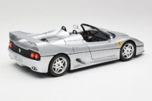 Ferrari F50 Кабриолет Сребрист Bburago 1:18 3372 Метал — снимка 3 от 8