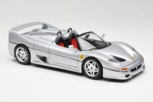 Ferrari F50 Кабриолет Сребрист Bburago 1:18 3372 Метал — снимка 6 от 8