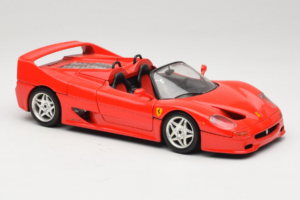 Ferrari F50 Кабриолет Червен Bburago 1:18 3372-P1 Метал — снимка 6 от 8