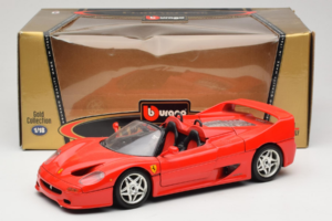 Ferrari F50 Кабриолет Червен Bburago 1:18 3372-P1 Метал — снимка 8 от 8