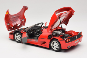 Ferrari F50 Кабриолет 50 Jahre Ferrari 24 Jahre Bburago FMC Червен Bburago 1:18 3352-P1 Метал — снимка 5 от 8
