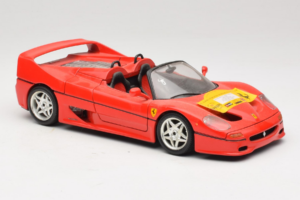 Ferrari F50 Кабриолет 50 Jahre Ferrari 24 Jahre Bburago FMC Червен Bburago 1:18 3352-P1 Метал — снимка 6 от 8