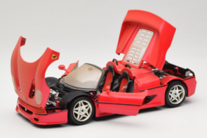 Ferrari F50 Кабриолет Monza Red Standox Bburago 1:18 ST01 Метал — снимка 2 от 8