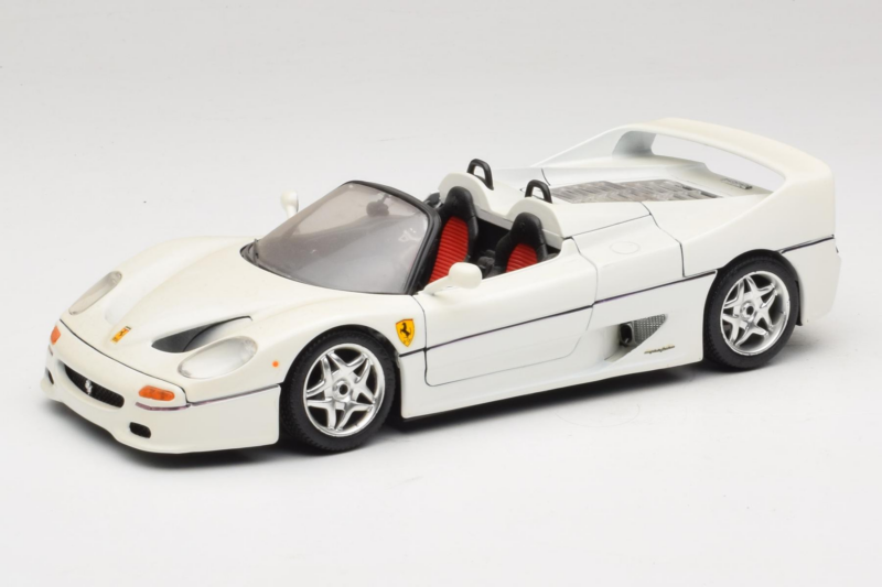 Ferrari F50 Кабриолет Бял Bburago 1:18 3352-W1 Метал